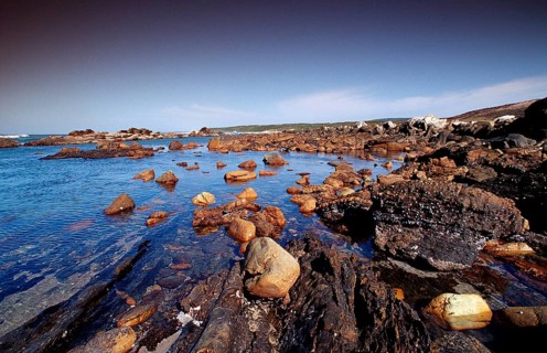 Rocky coast, South Africa, Port Elizabeth, Ibhayi