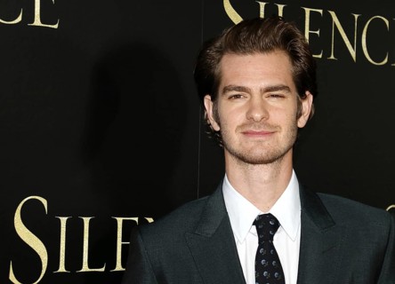 Andrew Garfield at the Los Angeles premiere of 'Silence' held at the Directors Guild Of America in