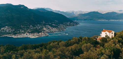 Porto Novi resort in Herceg Novi. Montenegro.