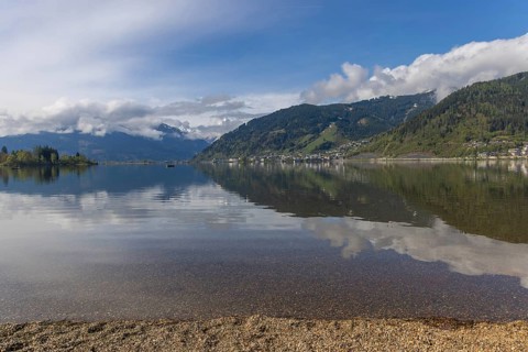 Landscape panorama, Zell am See, Pinzgau, lake, idyll