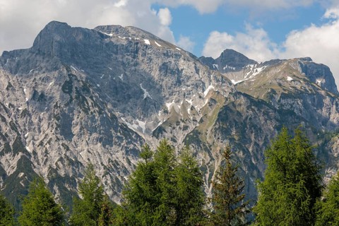 Karwendel view from the Zwölferkopf, Tyrol, Austria