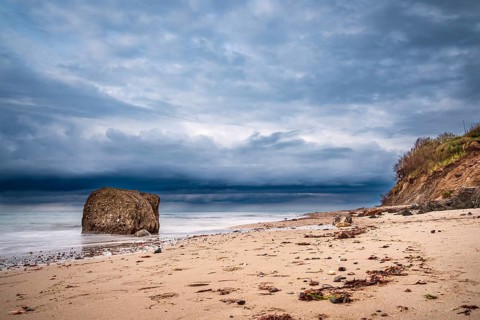Stones on the Baltic coast near Meschendorf