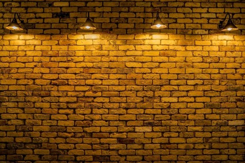 Brick wall (background material). Shooting Location: Chuo -ku, Tokyo
