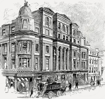 Buildings in Newall Green, Wythenshawe district, Manchester, England, UK, 19th century