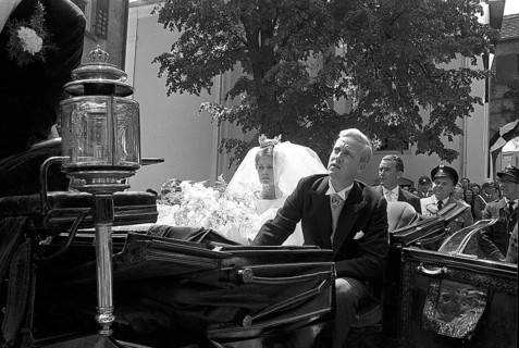 Princess Birgitta of Hohenzollern and Sweden marries Prince Johann Georg of