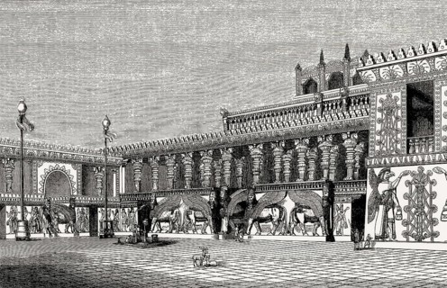 Reconstruction of the Palace of Sargon II of Assyria at Dur-Sharrukin, Khorsabad, Iraq