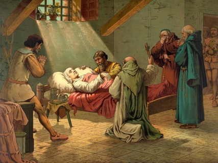 Death of Christopher Columbus, May 20, 1506, digitally optimized