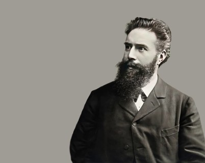 Portrait of Wilhelm Conrad Röntgen, 1845 – 1923, German mechanical engineer and physicist,