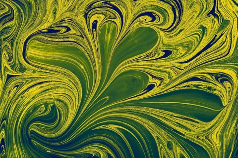 Abstract marbling floral pattern for fabric, tile design. background texture