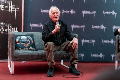 DÜSSELDORF-NEUSS, GERMANY, November 2nd 2019: Lance Henriksen (*1940, American actor, Alien,