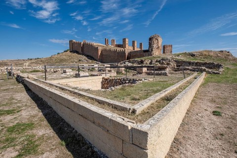 Prao de los Judios, old Jewish quarter, Molina de Aragón, province of Guadalajara, Spain
