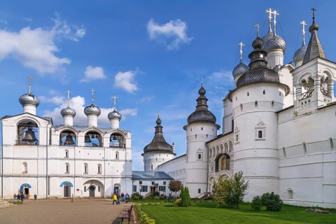 Church of the Entry of the Lord into Jerusalem in the Belfry in Rostov Kremlin, Russia
