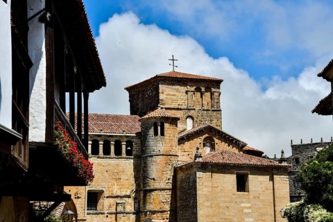 Village in spain, altamira santillana del mar, basque country, cantabria, spain