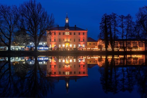 Christmas market at Lauterbach Castle Lauterbach, Saxony, Germany