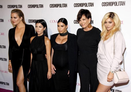 Khloe Kardashian, Kourtney Kardashian, Kim Kardashian, Kris Jenner and Kylie Jenner at the