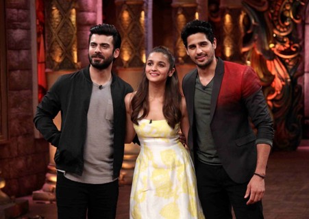 Bollywood actors Fawad Khan, Sidharth Malhotra and Alia Bhatt film Kapoor sets television show