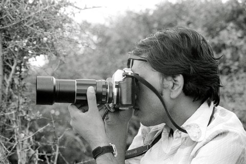 Wildlife photographer JKA taking photo