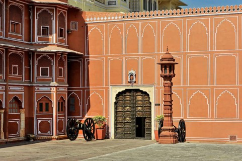 Chandra Mahal City Palace, Jaipur, Rajasthan, North India, India, South Asia, Asia, Historic palace