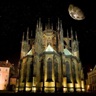 Famous St Vitus Cathedral in Prague, ST. Petersburg, Russia