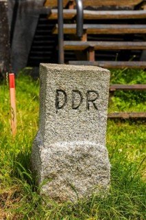 The former GDR border tower in Bartolfelde, between Bartolfelde and Bockelnhagen, is located on the