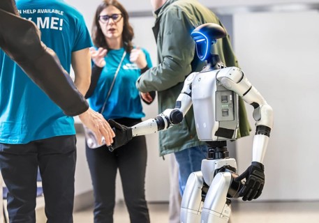 Unitree H1, H1-2, the first humanoid robot from the Chinese company Unitree. European Robotics