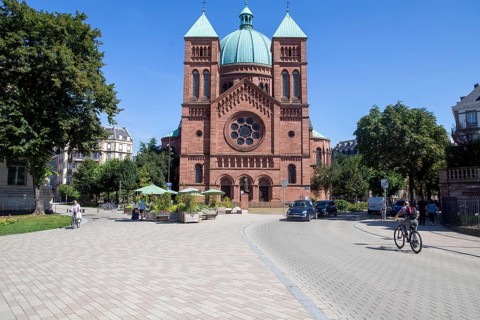 Saint-Pierre-le-Jeune catholique, Roman Catholic church in Strasbourg, France