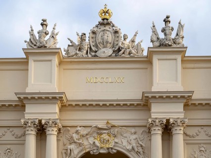 Brandenburg Gate, City Gate, Detail, Potsdam, Brandenburg, Germany