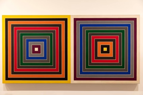 Gray Scramble by Frank Stella, Medellin, Colombia
