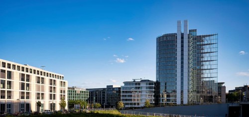 Headquarters, Head Office of LBBW, Landesbank Baden-Württemberg, Stuttgart, Baden-Württemberg,