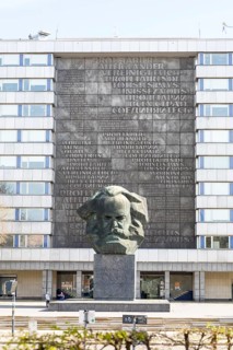 Karl Marx Monument, Chemnitz, Saxony, Germany