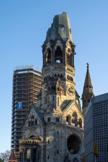 Kaiser Wilhelm Memorial Church, Breitscheidplatz, Charlottenburg, Berlin, Germany