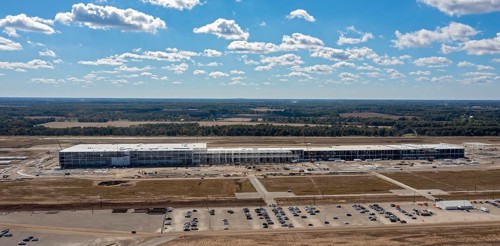 Marshall, Michigan, Construction of Ford's electric vehicle battery plant at its BlueOval Battery