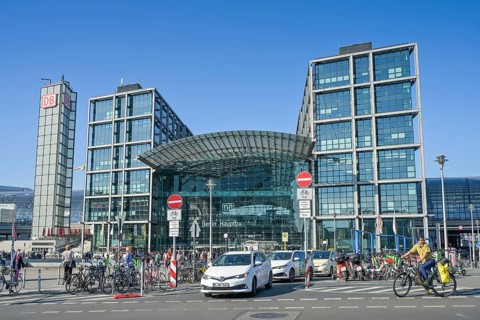 Central Station South Side, Washingtonplatz, Moabit, Mitte, Berlin, Germany