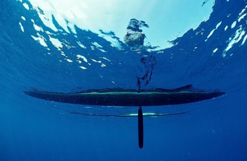 Outrigger boat, Papua New Guinea, New Ireland, Kavieng