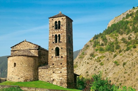 Sant Joan de Caselles church, Cultural Heritage of Andorra, Canillo, Andorra