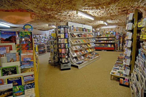 Underground Bookshop, Coober Pedy, South Australia, Australia
