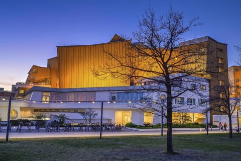 Chamber Music Hall of the Philharmonie, Kulturforum, Tiergarten, Mitte, Berlin, Germany