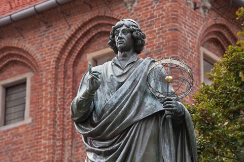 Nicolaus Copernicus Monument, Thorn, Kujawsko-Pomorskie, Poland, Torun