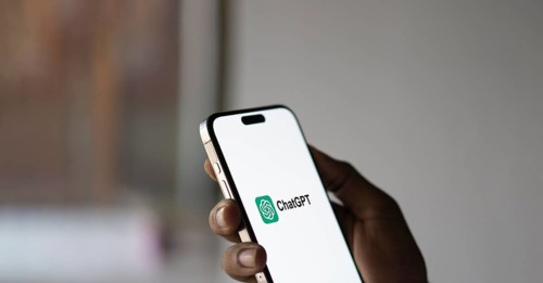 ChatGpt Logo on Smartphone Screen