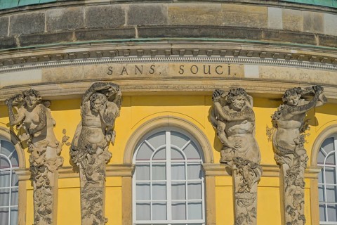 Sanssouci Palace, Potsdam, Brandenburg, Germany
