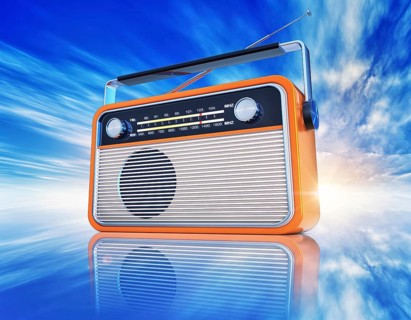 3D rendering of a radio