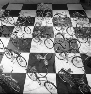 1950s bicycles. Swedish bicycle manufacturer Nymanbolaget built their first bicycles 1888. Here in