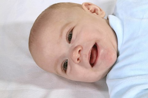 BABY, BOY SMILING