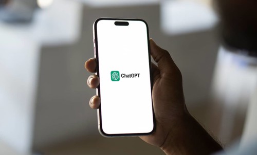ChatGPT Logo on Smartphone