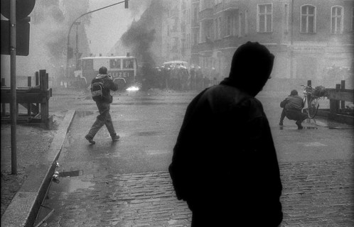 Germany, Berlin, 01.05.1991, 1st May 1991, Autonomous demonstration, Revolutionary First May