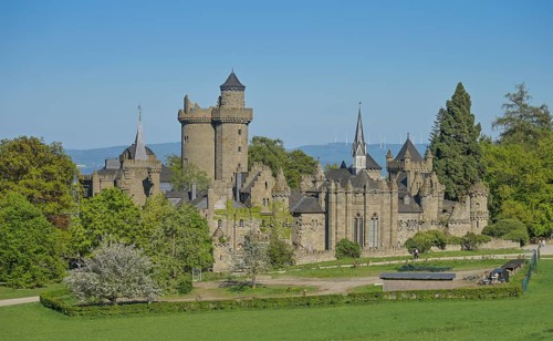 Löwenburg, Wilhelmshöhe, Kassel, Hesse, Germany