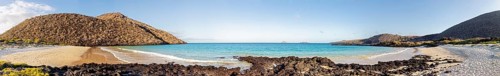 Beach, bay, Cormorant Point, Galapagos, Ecuador