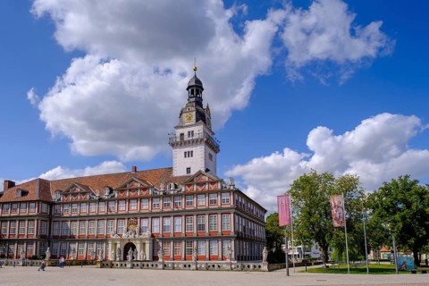 Princely Residence Palace, Palace, Palace Square, Wolfenbüttel, Lower Saxony, Germany
