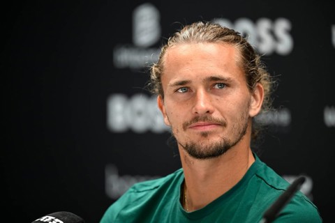 Press conference, PK, portrait, Alexander Zverev GER, Tennis, ATP 250, BOSS Open 2025, Stuttgart,