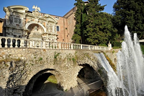 Fountain of the hydraulic organ, Fontana dell'Organo, Renaissance garden of Villa d'Este, water